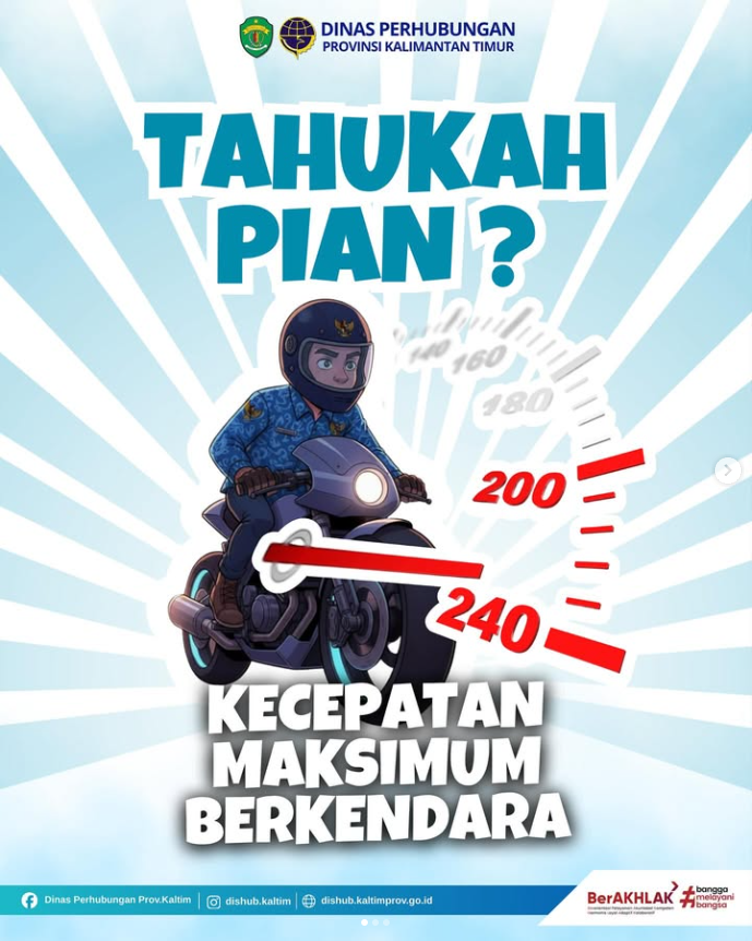 Kecepatan Maksimum Berkendara