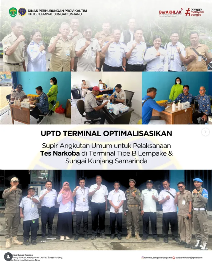 Tes Narkoba di Terminal