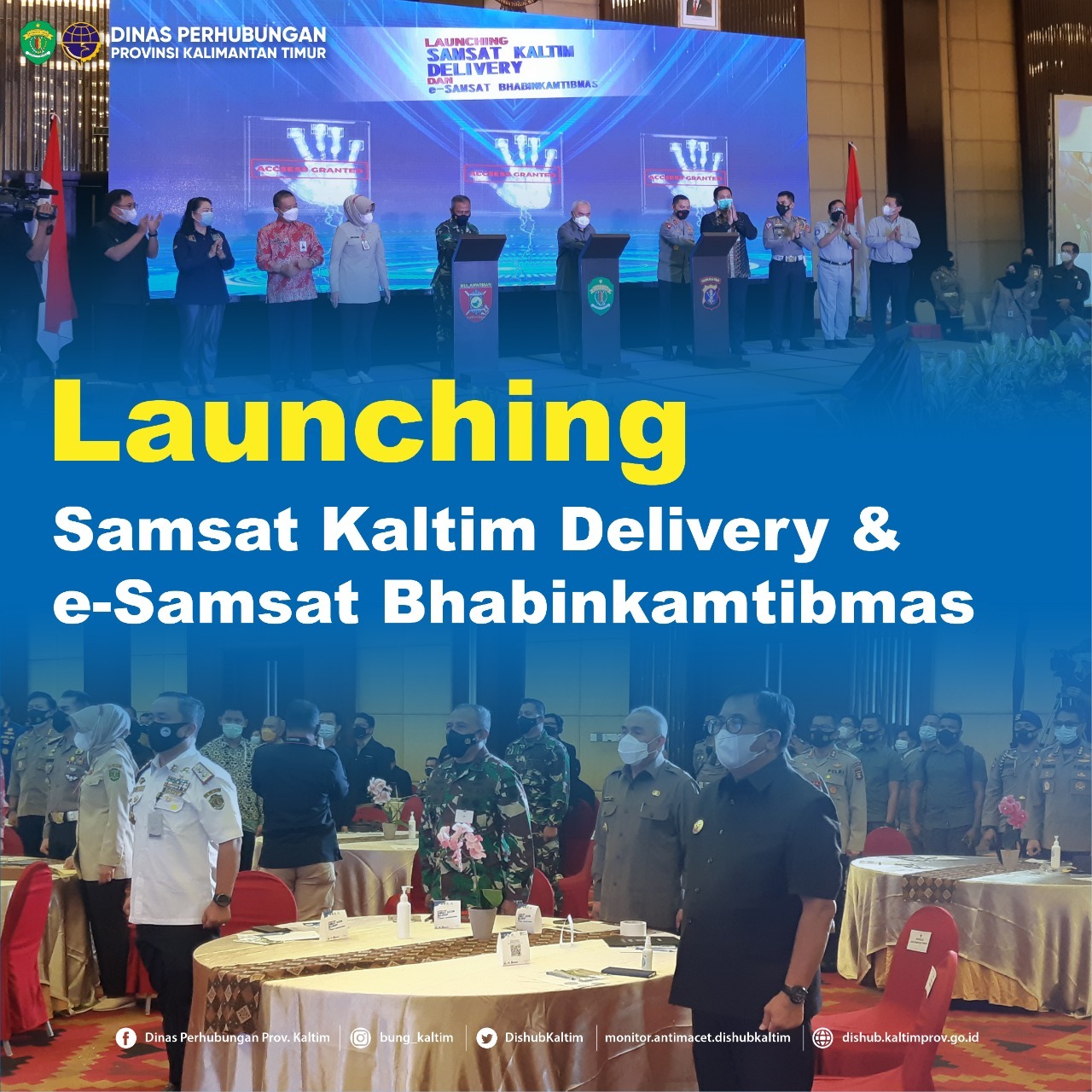 Launching Samsat Kaltim Delivery & e-Samsat