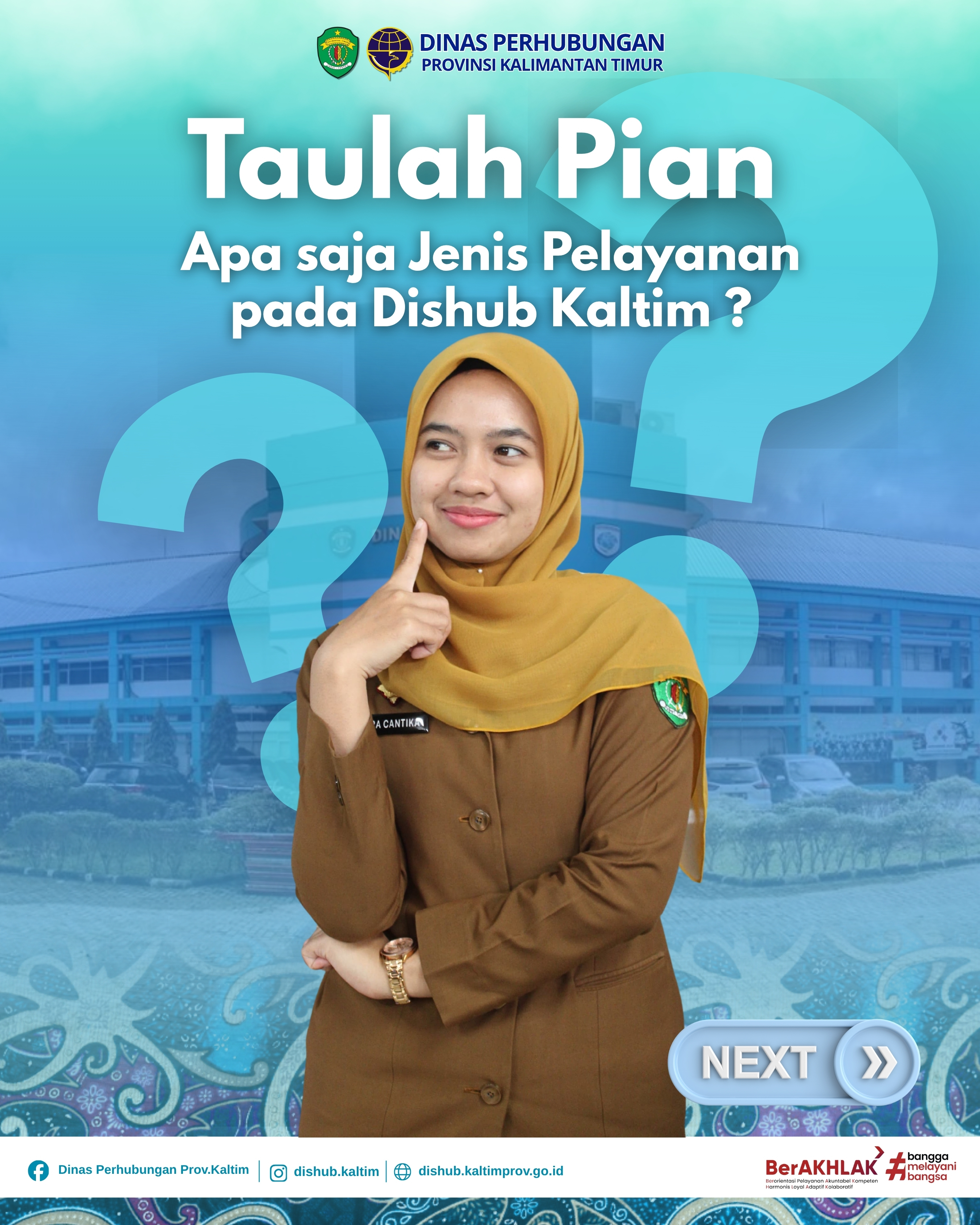 20 Jenis Pelayanan Dinas Perhubungan Provinsi Kalimantan Timur