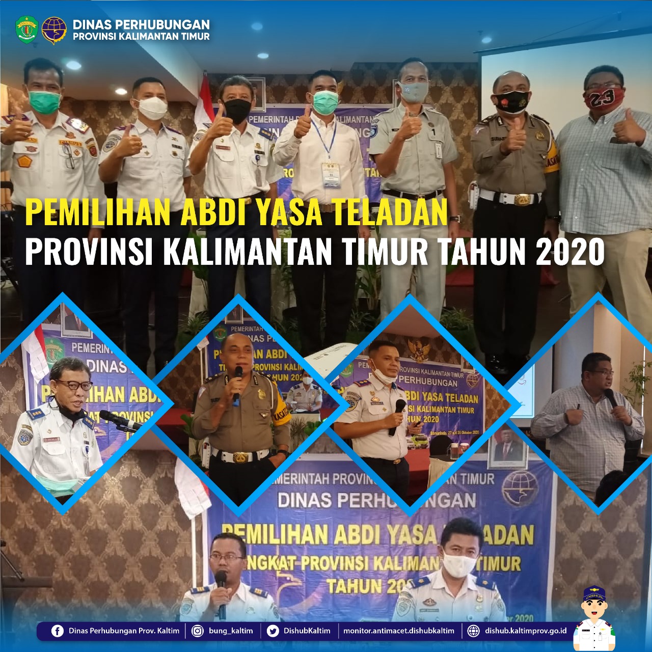 PEMILIHAN ABDI YASA TELADAN TINGKAT PROVINSI KALIMANTAN TIMUR TAHUN 2020
