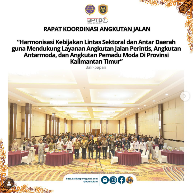 Rapat Koordinasi Angkutan Jalan