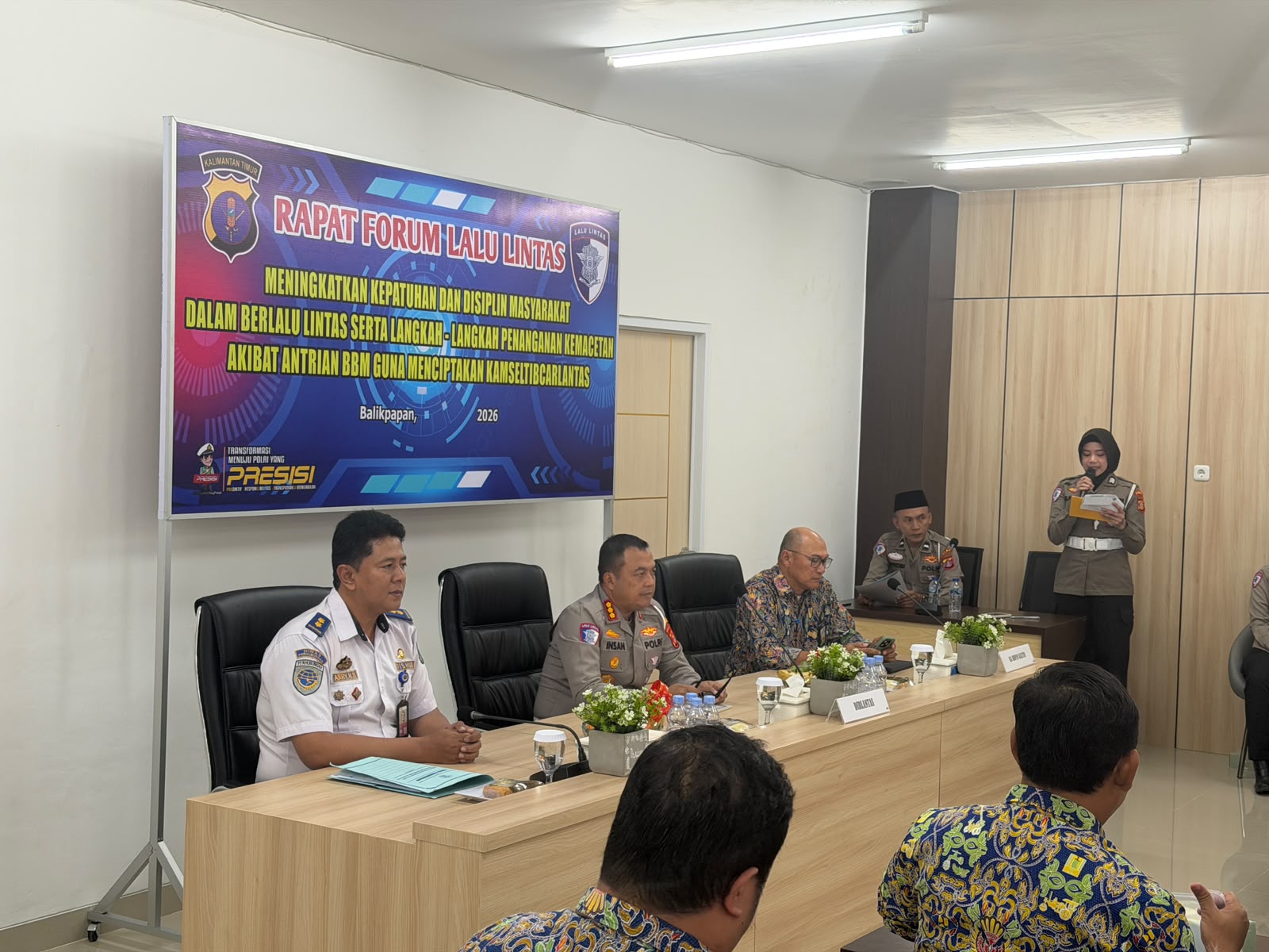 Dorong Disiplin Berlalu Lintas, Forum Lalu Lintas Kaltim Soroti Kemacetan Antrean BBM