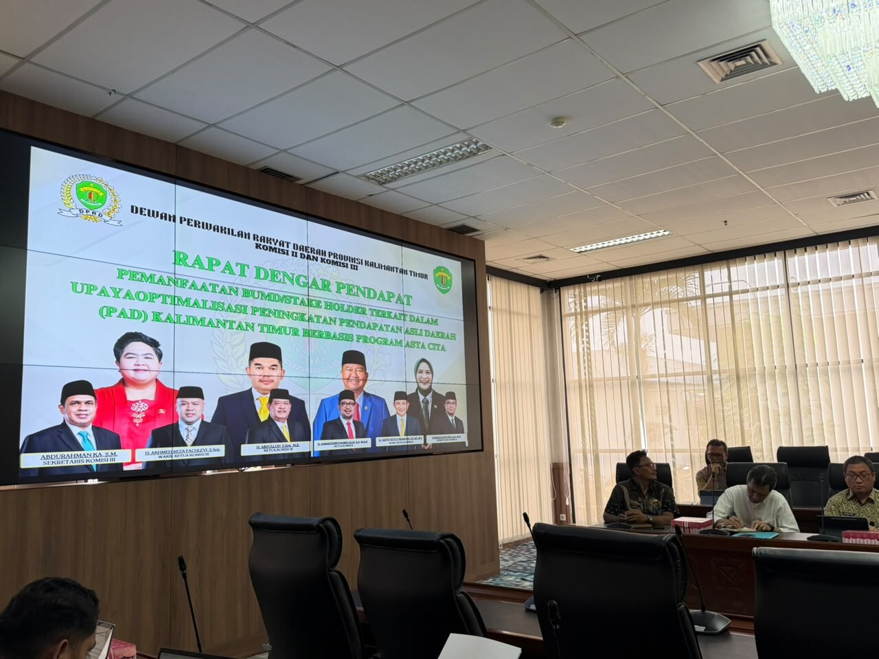 Rapat Dengar Pendapat Optimalisasi PAD Kalimantan Timur Berbasis Asta Cita 2026 — foto 1