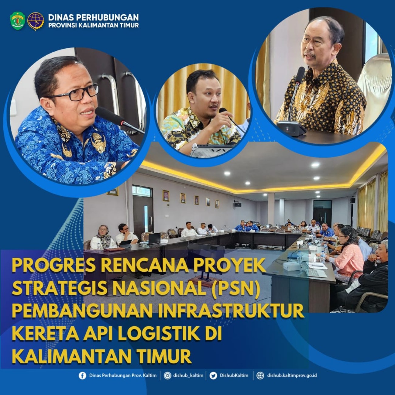 Progres Rencana Proyek Strategis Nasional (Psn) Pembangunan Infrastruktur Kereta Api Logistik di Kalimantan Timur