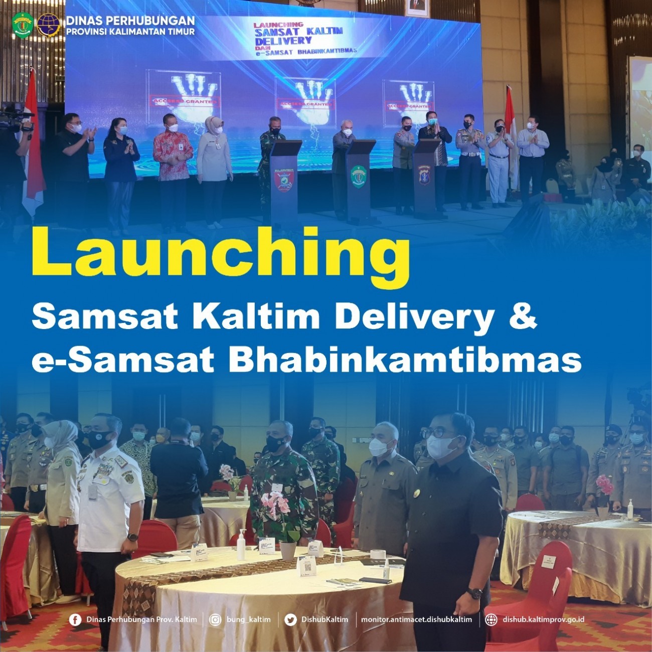 Launching Samsat Kaltim Delivery & e-Samsat