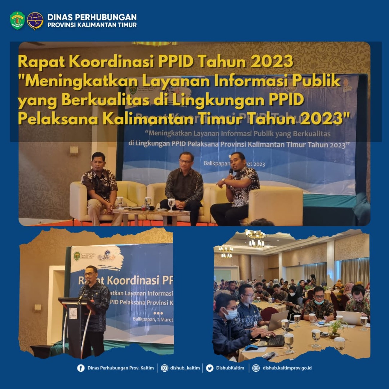 Rapat Koordinasi Pejabat Pengelola Informasi Dan Dokumentasi Kalimantan Timur Tahun 2023 8603