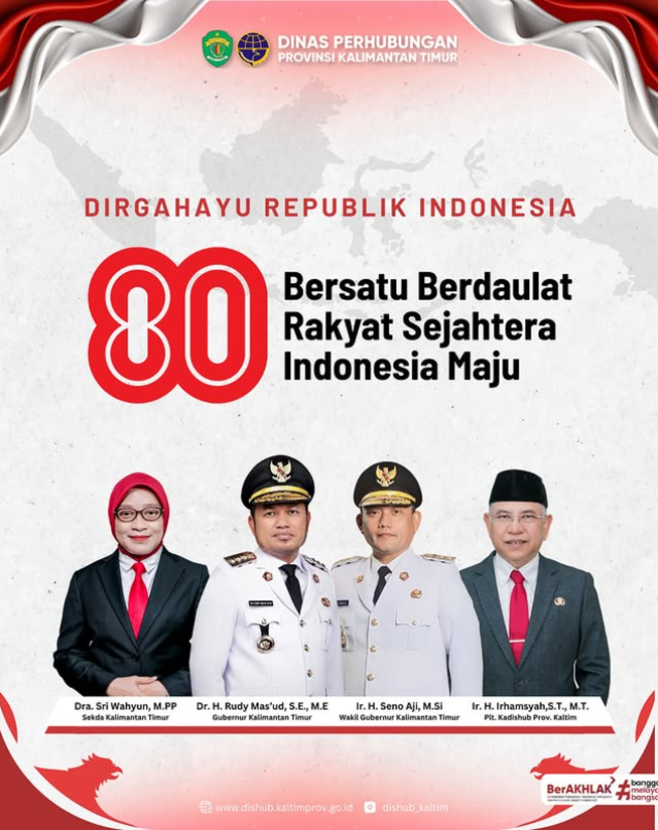 DIRGAHAYU REPUBLIK INDONESIA KE-80