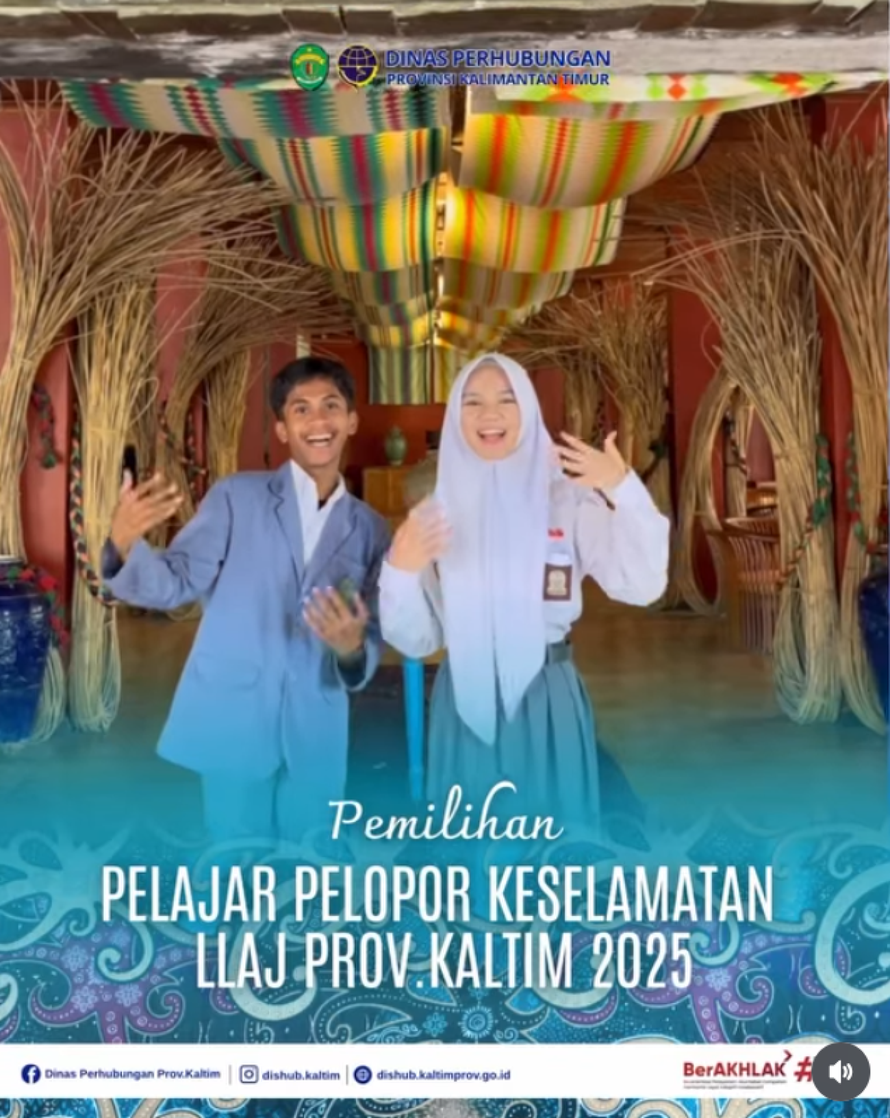 Pemilihan Pelajar Pelopor Keselamatan LLAJ Prov. Kaltim 2025