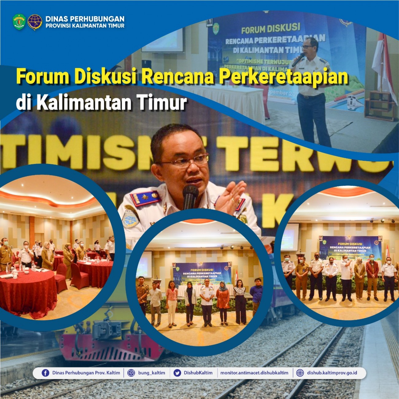 Forum Diskusi Rencana Perkeretaapian di Kalimantan Timur