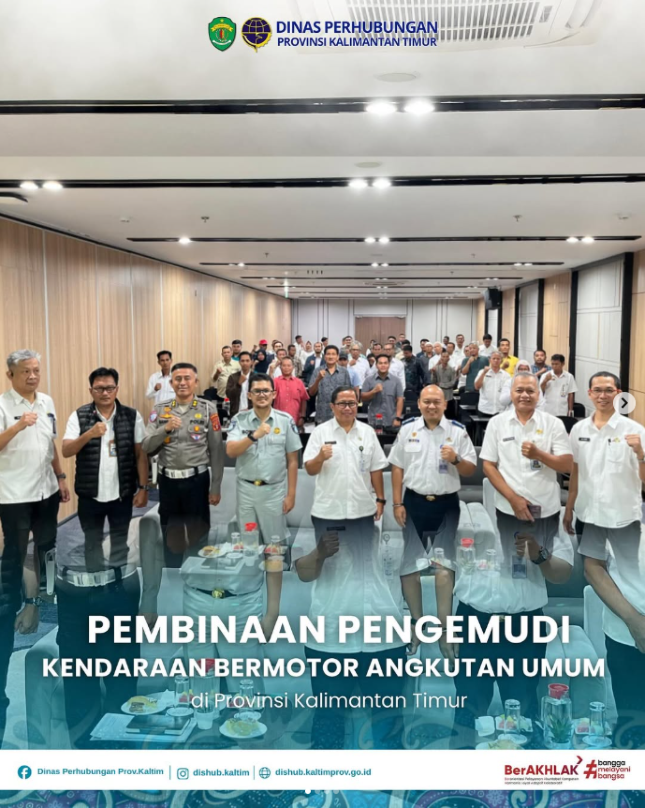 Pembinaan Pengemudi Kendaraan Bermotor Angkutan Umum