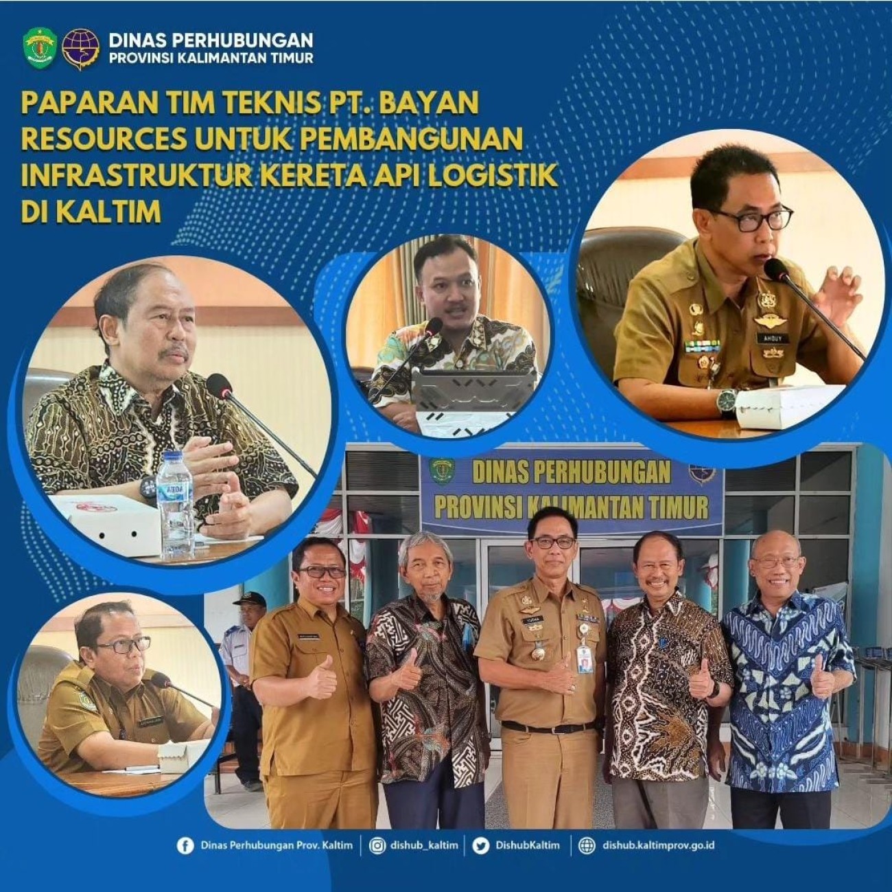 Paparan Tim Teknis PT. Bayan Resources untuk Pembangunan Infrastruktur Kereta Api Logistik di Kaltim
