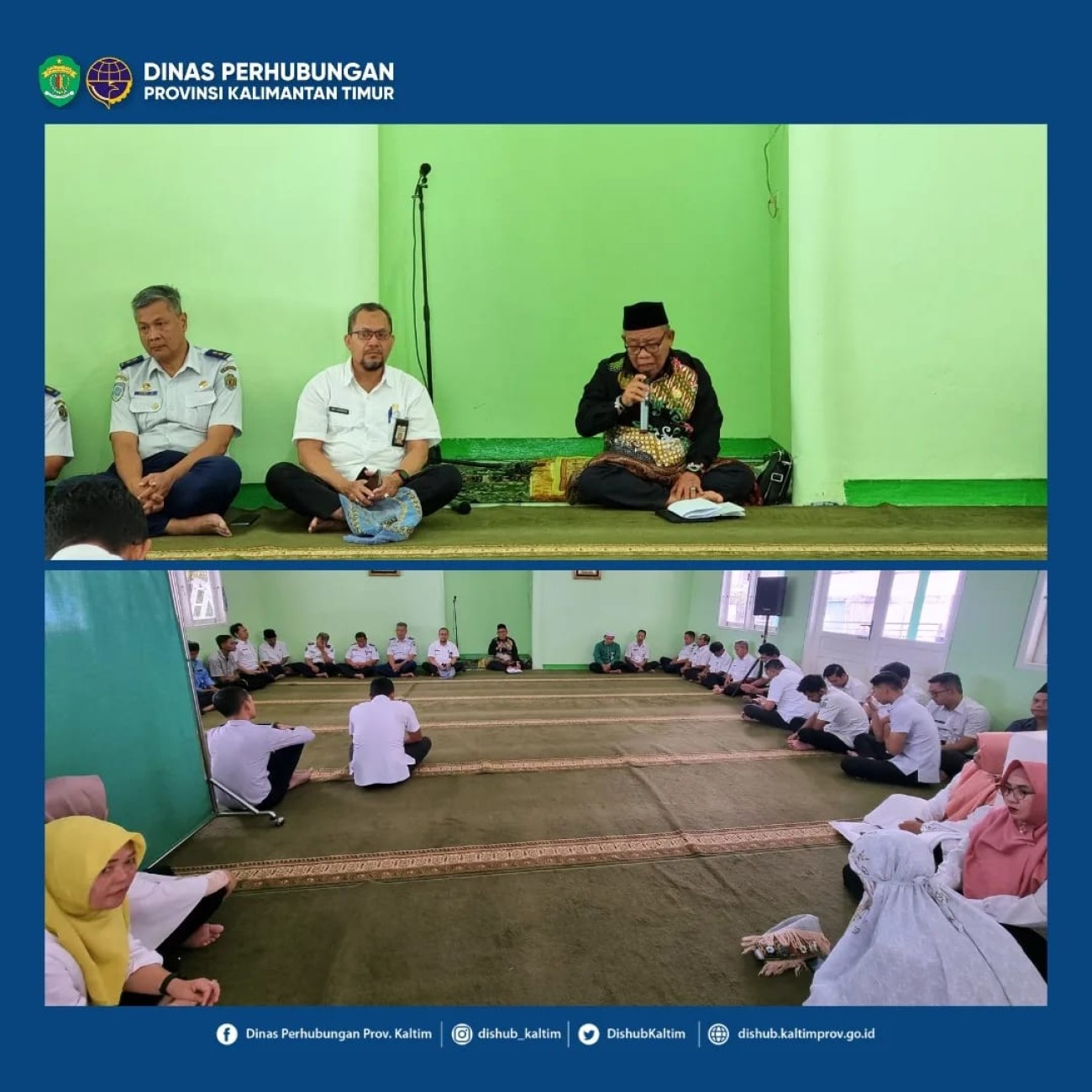 Kegiatan Ceramah Agama pada Bulan Suci Ramadhan 1444 H di Dinas Perhubungan Provinsi Kalimantan Timur
