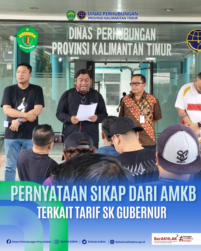 Pernyataan Sikap Dari AMKB Terkait Tarif SK Gubernur