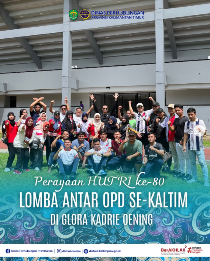 Perayaan Hut RI Ke-80 Lomba Antar OPD se-Kaltim di Gelora Kadrie Oening