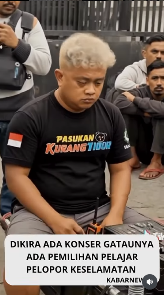 Dikira Ada Konser Gataunya Ada Pemilihan Pelajar Pelopor Keselamatan 