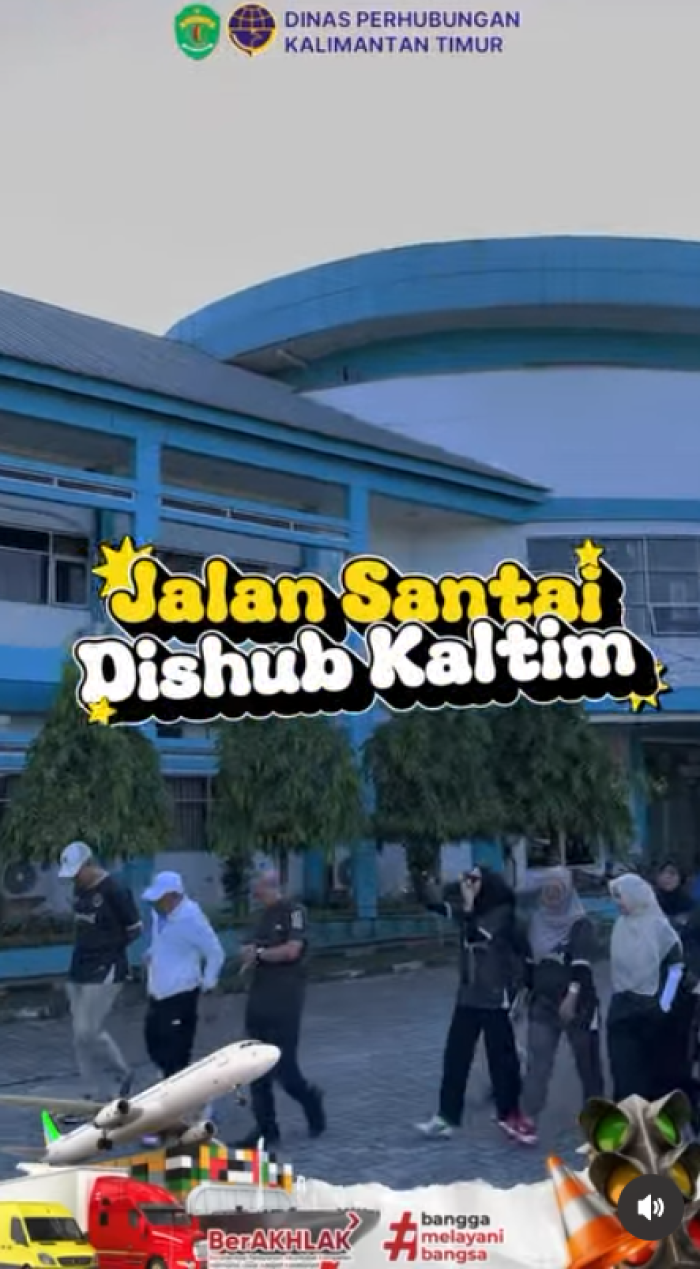 Jalan Santai Dishub Kaltim