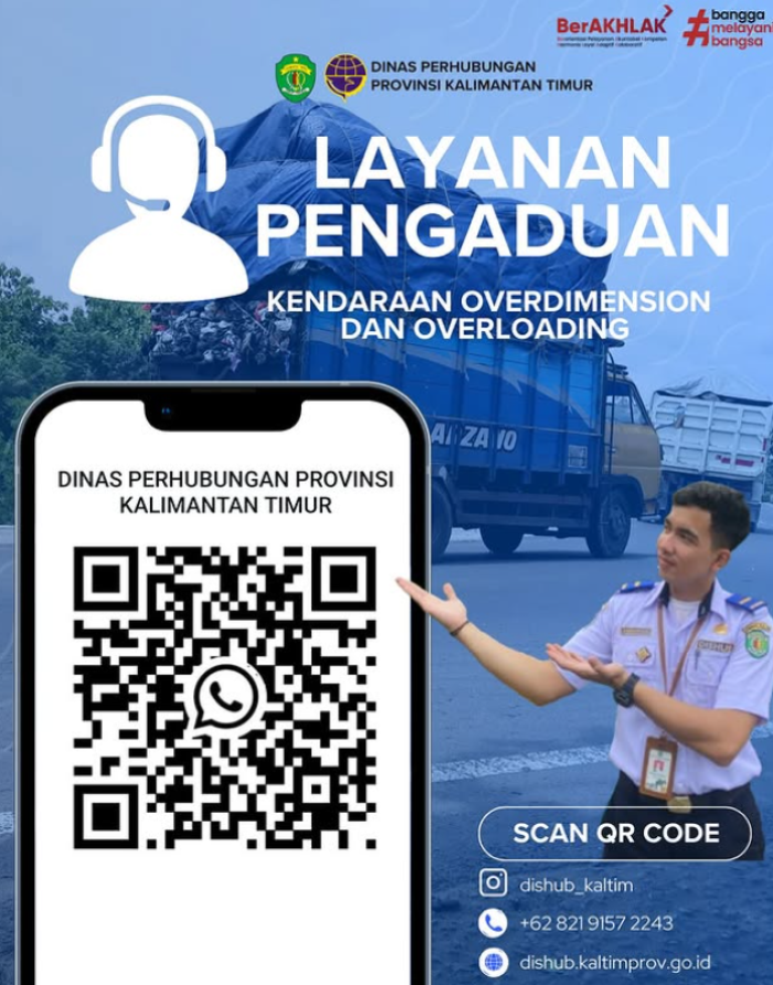 Layanan Pengaduan Kendaraan Overdimension dan Overloading