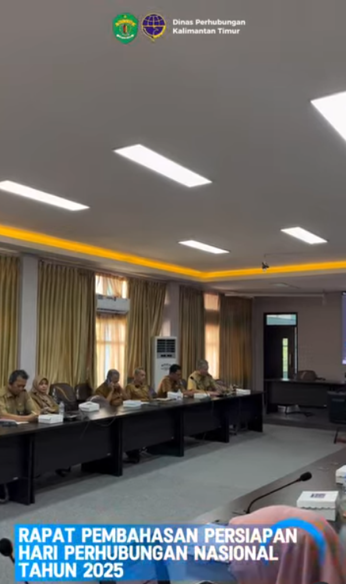 Rapat Pembahasan Hari Perhubungan Nasional tahun 2025