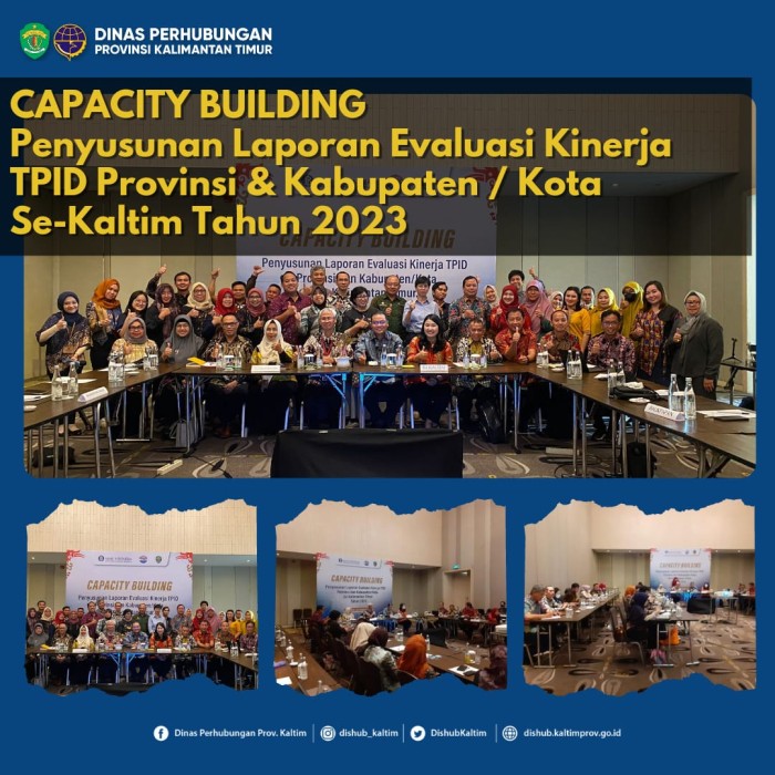 Capacity Building Penyusunan Laporan Evaluasi Kinerja TPID Provinsi dan Kabupaten/Kota Se-Kalimantan Timur Th. 2023
