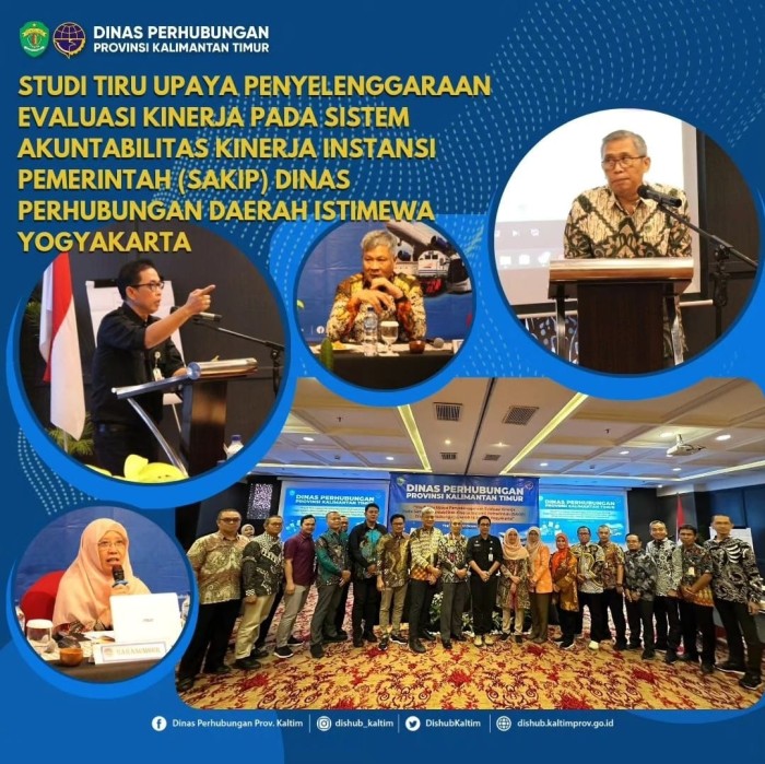 Studi Tiru upaya Penyelenggaraan Evaluasi Kinerja pada Sistem Akuntabilitas Kinerja Instansi Pemerintah (SAKIP) Dinas Perhubungan Daerah Istimewa Yogyakarta