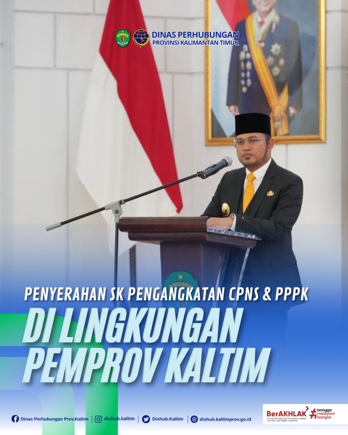 Penyerahan SK CPNS dan PPPK di Lingkungan Pemprov Kaltim