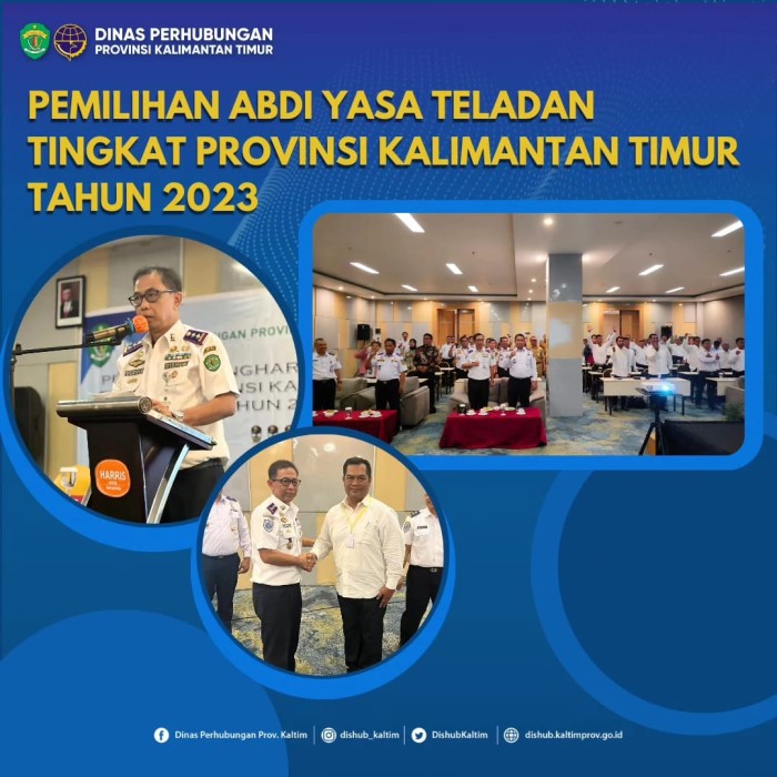 Pemilihan Abdi Yasa Teladan Tingkat Provinsi Kalimantan Timur Tahun 2023