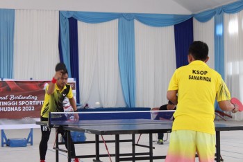 987 - Kegiatan Tenis Meja HARHUBNAS 2022