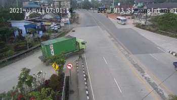 Simpang Jalan Tol KM13 Balikpapan 